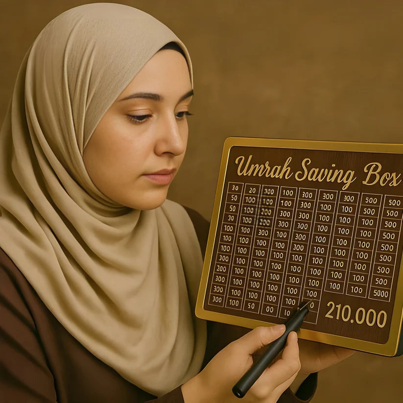 Umrah Savings Box 210,000 - Get Ready to go to Umrah
